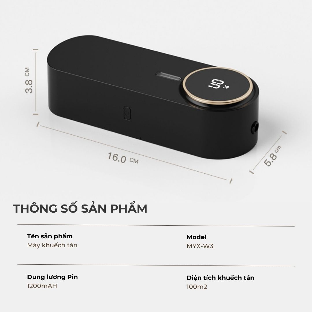Máy Khuếch Tán Tinh Dầu Tự Động