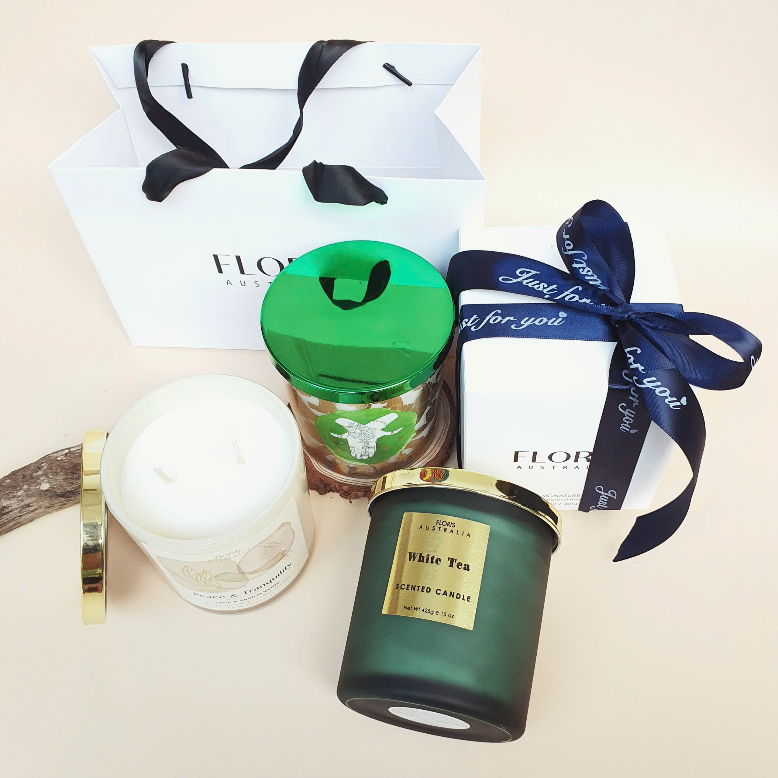 Nến Thơm  Floris Tranquility 2 Bấc - 425g (15oz)