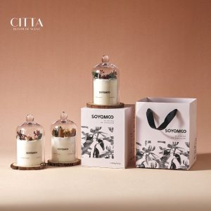 Set Quà Tặng Nến thơm Soyamoo Floral Forest